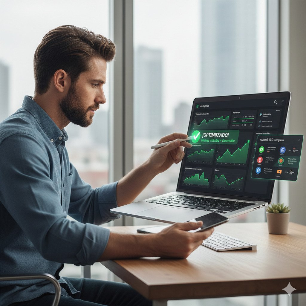 Optimización y mejora de sitio web existente